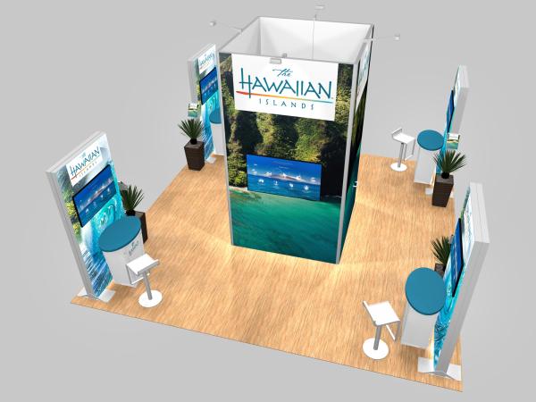 RE-9148 Island Rental Trade Show Exhibit -- Image 4