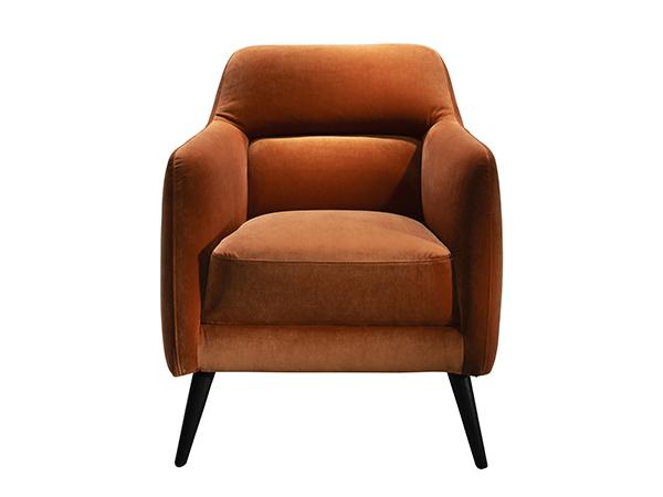 Valencia Chair, Spice Orange (CESS-053) -- Trade Show Furniture Rental