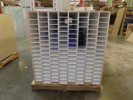 (2) Storage Cubbies for CEI-110 Lightbox Aluminum Extrusion in the Rental Division -- View 2