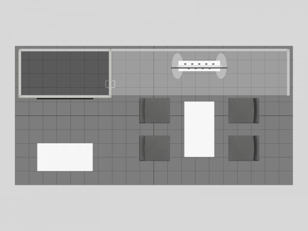 RE-2134 Trade Show Rental Exhibit -- Plan View