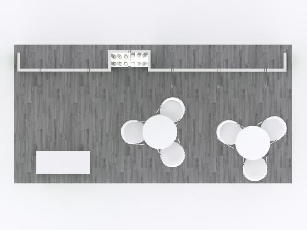 GK-2008 Modular Inline Exhibit -- Plan View