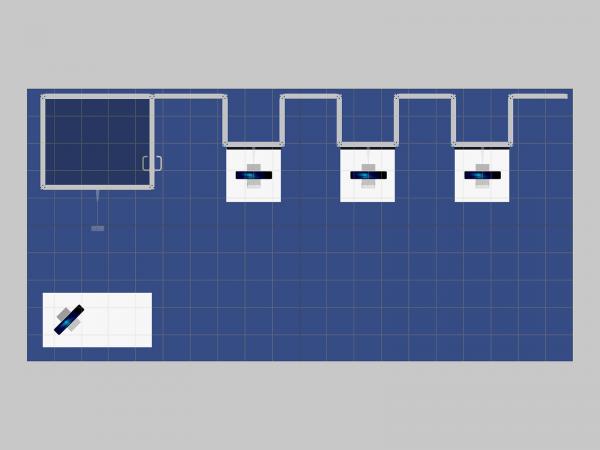 GK-2017 Gravitee Modular Inline Exhibit -- Plan View